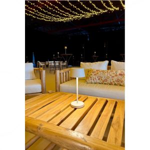 Lampe de table beige