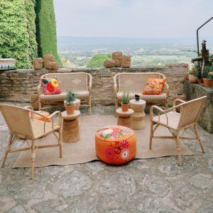 Pouf Maya Orange Pouf Maya Orange