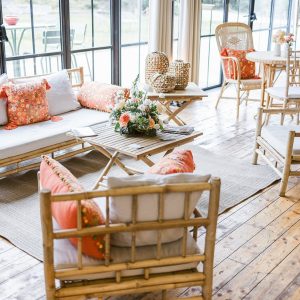 Table basse bambou carrée - ORAVIS - 03